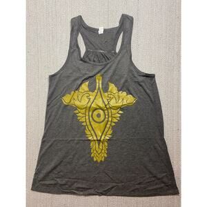 Monstress Comic Shirt Tank Top Skybound Comics Women's 2XL Top Bella Canvas Grey